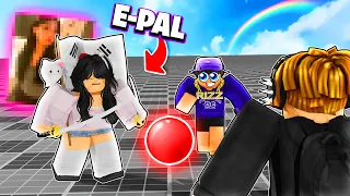 I Hired An E-GIRL To Play ROBLOX Blade Ball With Me.. 😳