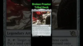 Broken Praetor Tribal deck from March of the Machines! #mtg #mtgspoilers