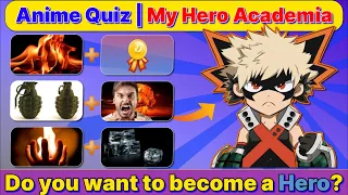 Anime Quiz | My Hero Academia | Guess the BOKU NO HERO CHARACTER from 2 PICTURES
