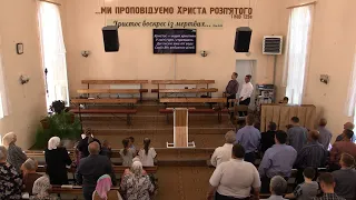 Христос - надiя християн , у свiтi горя i страждань.( 26.05.24.неділя ранкове Богослужіння )