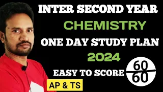 2024 / INTER SECOND YEAR CHEMISTRY ONE DAY STUDY PLAN 2024