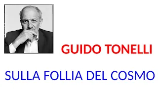 GUIDO TONELLI, SALVATORE NATOLI, CLAUDIO AVOGADRI : Follia, dolore, cosmo, bene e male