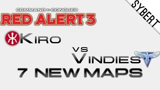 Kiro[E] vs Vindies[A] - 7 New Maps - Red Alert 3