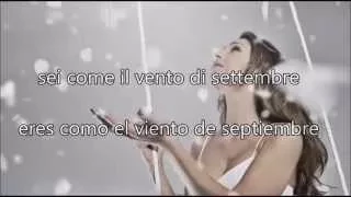 Anna Tatangelo - Vento di settembre TESTO Italiano/Español