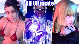 Tekken 8 - All Characters Rage Art & Heat Smash (Closed Beta)