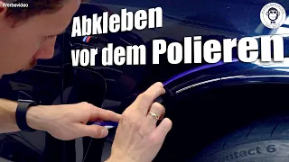 Abkleben vor dem Polieren | Autolackaffen