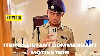 Capf Ac Motivation || Assistant Commandant || Itbp Training || Attitude || Status#capfac #itbp #army