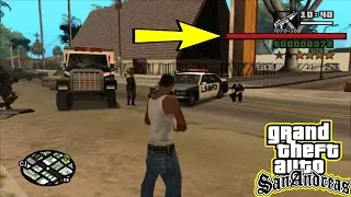 اتحداك ان تموت بعد تركيبك لهذا المود الحياة الدائمة او شريط الدم الطويل في gta san andreas