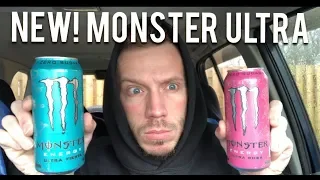 New! Monster Ultra Energy Drink Flavors REVIEW (Ultra Fiesta & Ultra Rosa)