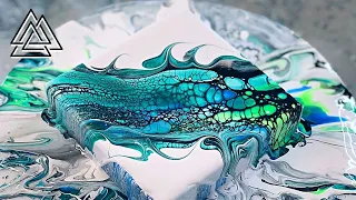 NO Aussie Floetrol ~ NO Problem 👍 | Sheleeart Bloom Fluid Art Technique | Cell Activator Mix #1