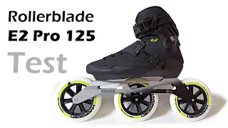 Test of the Rollerblade E2 Pro 125 long distance skate