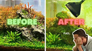 GROWING ALGAE SO I CAN SHOW YOU HOW TO GET RID OF IT...