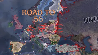 World War II in mods road to 56 - HOI4 timelapse