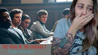 The Trial of the Chicago 7 Official Trailer Reaction | Netflix