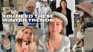 winter trends you need to buy!! | winter trend predictions 2022