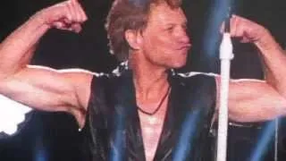 Bon Jovi at Met Life Stadium 7/27/13--Because We Can Tour:  "Living On A Prayer"