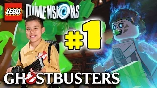 Lego Dimensions GHOSTBUSTERS Story!!! PART 1 Paranormal Beginnings