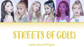 ZGIRLS 'STREETS OF GOLD' COLOR CODED LYRICS