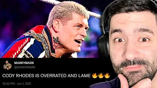 CODY RHODES IS AN OVERRATED MID-CARDER 🔥🔥 (Wrestling Hot Takes)