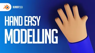 How to model hands in Blender - Easy Handy Hands Blender Tutorial