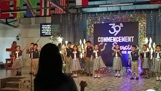 CHOOSE RIGHT| 39th Commencement Exercises| GBEF Nursery, Kinder, and Grade 1