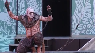 Act 1 Scene 2 - The Tempest - Brownsea Open Air Theatre - William Shakespeare - Caliban