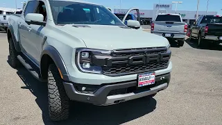 Let's check out this 2024 Ford Ranger Raptor! How does it compare to a F-150!? 57k MSRP build.