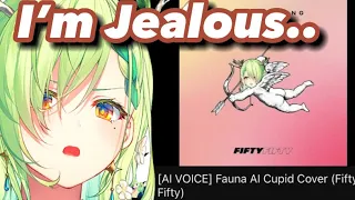 Fauna React to Her AI Voice Cover【Hololive】