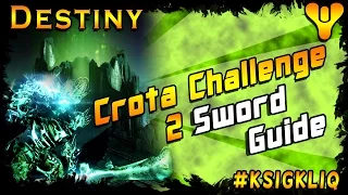 How to Defeat Crota Challenge EASY 2 Sword Kill | Age of Triumph