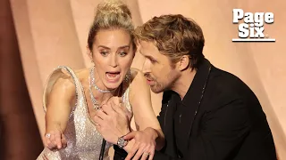Emily Blunt and Ryan Gosling have "Barbenheimer" argument at the 2024 Oscars