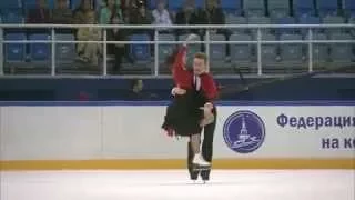 Elena Ilinykh / Ruslan Zhiganshin. 2015 Russian Nationals. Short Dance