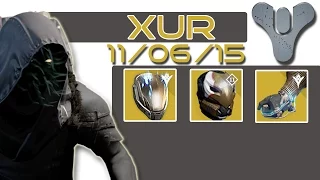 Xur location and Inventory! 11/06/15