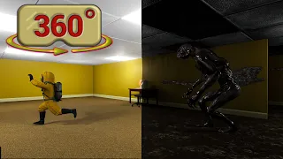 360 / VR Video - Backrooms Anomaly Computer New Dimension Secret Level - Found Footage - Part 2