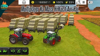 Farming Simulator 18 Multiplayer Gameplay- 1000 Round Bales Challenge!