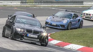 EPIC Nurburgring Track Battles ON LIMIT! 2021 (FAST DRIVERS!)
