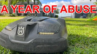 WHAT HAPPENS WHEN A ROBOT MOWS YOUR YARD FOR A YEAR: Husqvarna Automower update