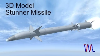 3D Model: Israeli Stunner missile interceptor