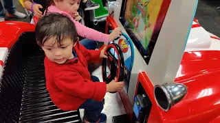 Raynald at Chuck-E-Cheese's in Fairfield, CA