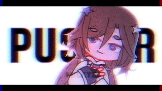 Pusher Meme | Live 2D + AE | Gacha Club Animation