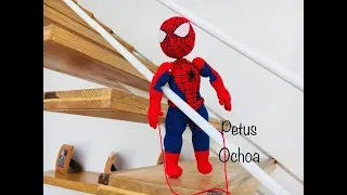 Hombre araña en crochet, 3a parte amigurumis by Petus (English Subtitles)