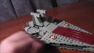 Lego Star Wars обзор на крейсер класса Venator