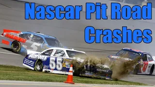 Nascar Pit Road Crashes