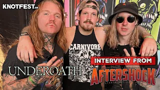 UNDEROATH on eliminating genre divides at AFTERSHOCK FESTIVAL