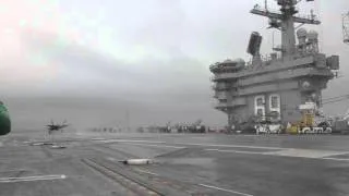 F-35C Arrival on USS Eisenhower