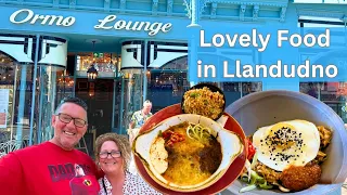 We Are in Llandudno Delicious Food and Lovely Surroundings at Ormo Lounge