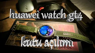 HUAWEI WATCH GT 4 Akıllı saat kutu açılımı, Watch GT4    #huaweiwatchgt4 #huaweiwatchgt