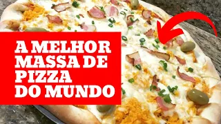 MASSA DE PIZZA PROFISSIONAL FEITA EM CASA