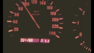 Bmw e34 520i (0-100 km/h)