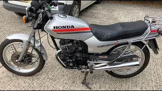 Honda CB125 TD-C Super Dream - Walk Around and Short Ride Out (Classic Motorcycle)