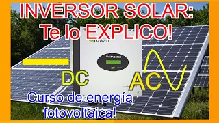 ✅ COMO FUNCIONA un INVERSOR SOLAR 🌞🔋 | CURSO  de ENERGÍA SOLAR 👈